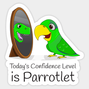 Today's Confidence Level Sticker